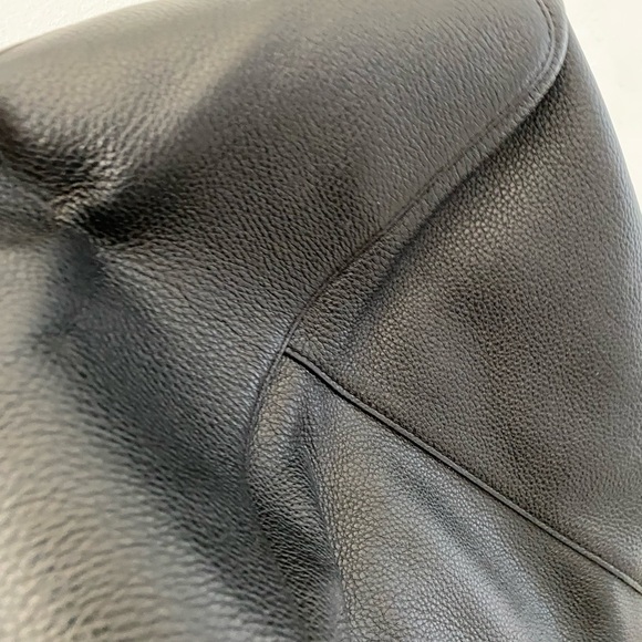 Rebecca Minkoff Leather Tassel Tote Bag Black Multi-Color Pockets - Picture 12 of 12